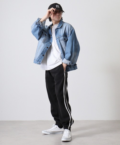 FUNALIVE(ファンアライブ)の「Fleece-lined sweatpants / 裏起毛 スウェットパンツ unisex(スウェットパンツ・メンズ・オートミール/ヘザーチャコール/グレイッシュベージュ/ブラック・M/L/XL)」の20枚目の写真