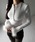 me+em selecti~[ZNgj́uy Rcolor zNуt@[X[uw[lbNugbvX ^ fur sleeve henley neck  lib topsiTVc/Jbg\[jvbzCg