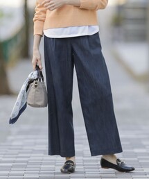 【新品タグ付き】J.PRESS ジェイプレス ワイドパンツ J.PRESS｜ジェイプレスのその他パンツ（フルレングス）通販