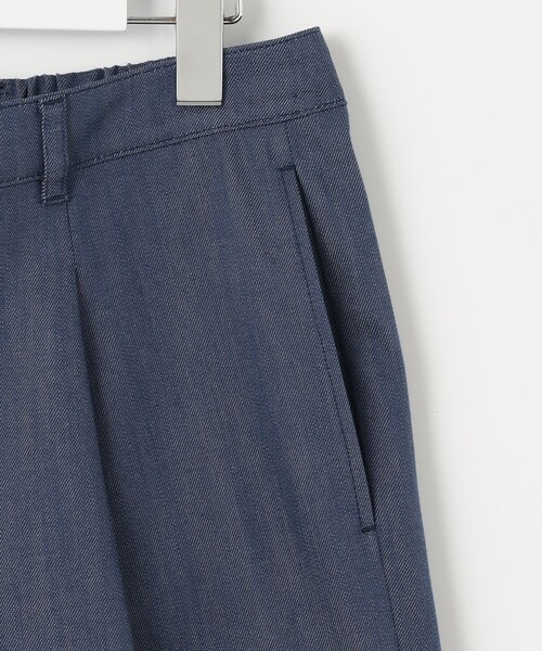 J.PRESS(ジェイプレス)の「【洗える】セルロースシャンブレー ワイド パンツ(その他パンツ・レディース・ネイビー系/ブルー系・7/9/11)」の17枚目の写真