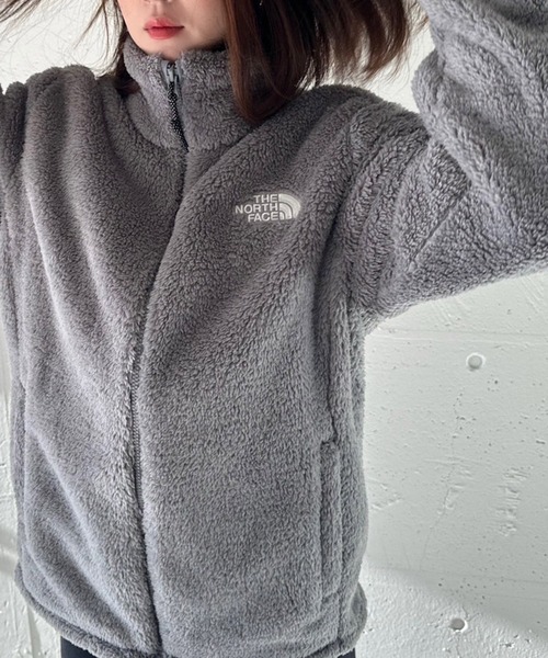 THE NORTH FACE(ザノースフェイス)の「【THE NORTH FACE】ボアフリースジップアップブルゾン COMFY ALPHA FLEECE ZIP UP NJ4FQ50(ブルゾン・レディース・ホワイト/ブラック/ダークグレー・XXL/S/L/M/XL/XXXL~XXXXL/XS)」の18枚目の写真