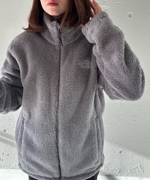 THE NORTH FACE(ザノースフェイス)の「【THE NORTH FACE】ボアフリースジップアップブルゾン COMFY ALPHA FLEECE ZIP UP NJ4FQ50(ブルゾン・レディース・ホワイト/ブラック/ダークグレー・XXL/S/L/M/XL/XXXL~XXXXL/XS)」の19枚目の写真