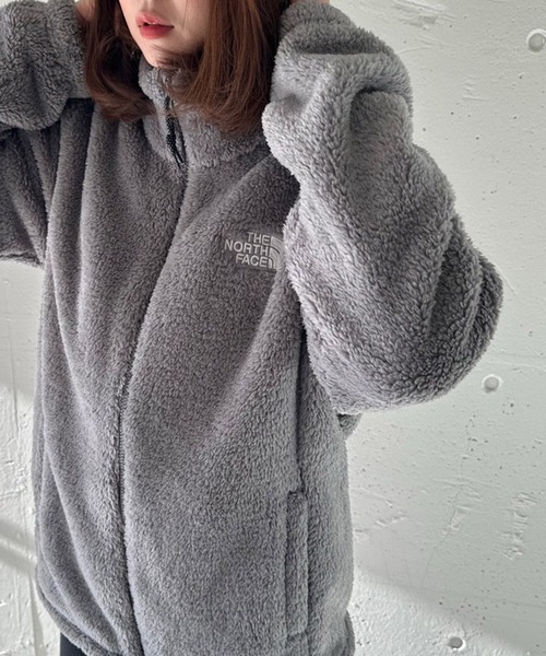 THE NORTH FACE(ザノースフェイス)の「【THE NORTH FACE】ボアフリースジップアップブルゾン COMFY ALPHA FLEECE ZIP UP NJ4FQ50(ブルゾン・レディース・ホワイト/ブラック/ダークグレー・XXL/S/L/M/XL/XXXL~XXXXL/XS)」の20枚目の写真