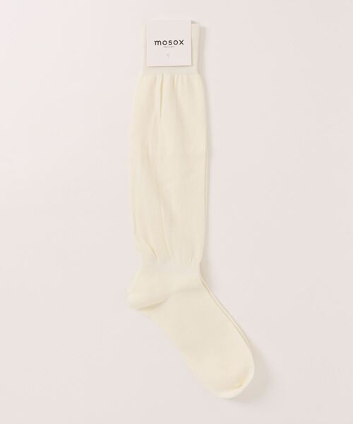 mosox（モソックス）の「【MOSOX】ルーズハイソックス（ソックス/靴下・レディース・ブラック/チョコ/ホワイト/ダークグレー/ベージュ・FREE）」の20枚目の写真