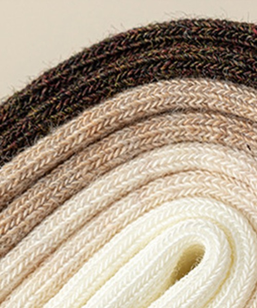 mosox（モソックス）の「【MOSOX】ルーズハイソックス（ソックス/靴下・レディース・ブラック/チョコ/ホワイト/ダークグレー/ベージュ・FREE）」の8枚目の写真