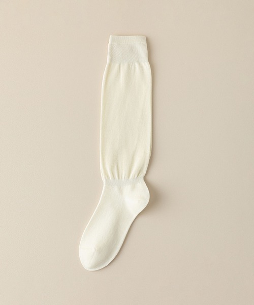 mosox（モソックス）の「【MOSOX】ルーズハイソックス（ソックス/靴下・レディース・ブラック/チョコ/ホワイト/ダークグレー/ベージュ・FREE）」の18枚目の写真