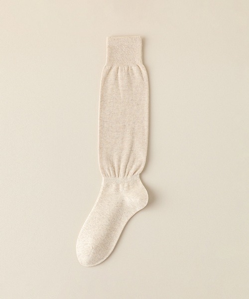 mosox（モソックス）の「【MOSOX】ルーズハイソックス（ソックス/靴下・レディース・ブラック/チョコ/ホワイト/ダークグレー/ベージュ・FREE）」の19枚目の写真