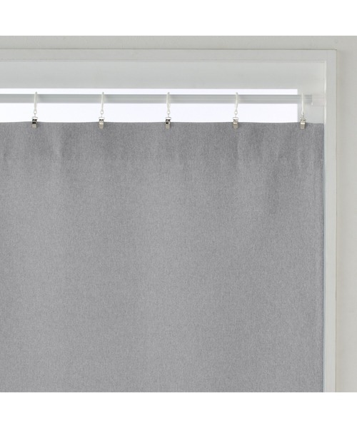 無印良品　ノンプリーツカーテン 2枚組 100x200cm　 遮光性有　新品　紺 新生活】遮光性 ポリエステル平織りノンプリーツカーテン・2枚