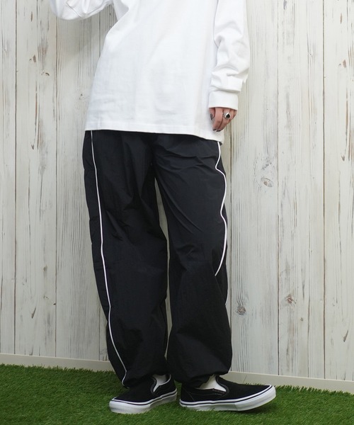 RVCA（ルーカ）の「RVCA/ルーカ セットアップ トラックパンツ BF043-707（その他パンツ・レディース・ベージュ/ブラック・L/M）」の11枚目の写真