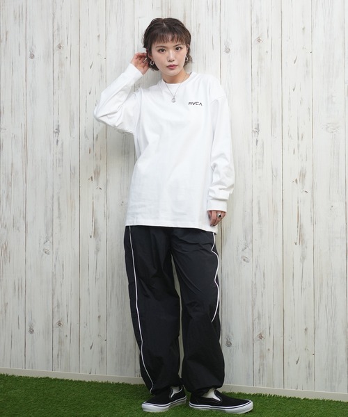 RVCA（ルーカ）の「RVCA/ルーカ セットアップ トラックパンツ BF043-707（その他パンツ・レディース・ベージュ/ブラック・L/M）」の14枚目の写真