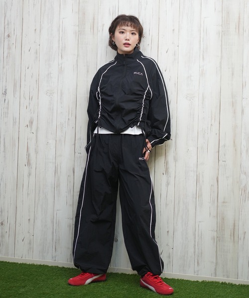 RVCA（ルーカ）の「RVCA/ルーカ セットアップ トラックパンツ BF043-707（その他パンツ・レディース・ベージュ/ブラック・L/M）」の16枚目の写真