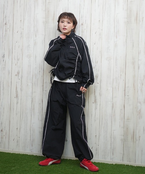RVCA（ルーカ）の「RVCA/ルーカ セットアップ トラックパンツ BF043-707（その他パンツ・レディース・ベージュ/ブラック・L/M）」の17枚目の写真