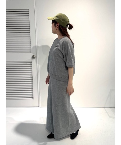 titivate（ティティベイト）の「刺繍入りハーフスリーブスウェットプルオーバー（スウェット・レディース・グレー系その他2/ネイビー/グレー系その他/ピンク・L/M/S）」の14枚目の写真