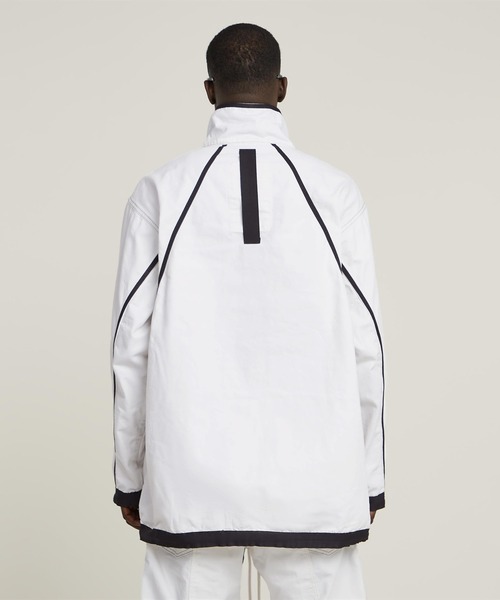 G-STAR（ジースター）の「Parachute Anorak/ミリタリーディテールスタンドカラージップデザインアノラックジャケット（ブルゾン・メンズ・ホワイト系その他・X-LARGE/SMALL/X-SMALL/LARGE/MEDIUM）」の2枚目の写真