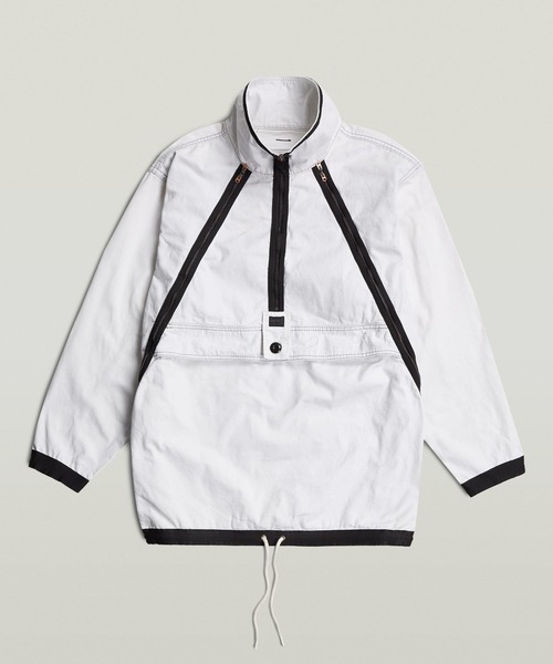 G-STAR（ジースター）の「Parachute Anorak/ミリタリーディテールスタンドカラージップデザインアノラックジャケット（ブルゾン・メンズ・ホワイト系その他・X-LARGE/SMALL/X-SMALL/LARGE/MEDIUM）」の6枚目の写真