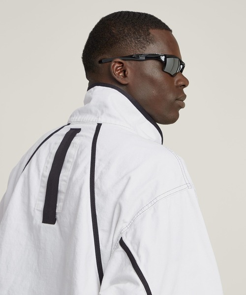 G-STAR（ジースター）の「Parachute Anorak/ミリタリーディテールスタンドカラージップデザインアノラックジャケット（ブルゾン・メンズ・ホワイト系その他・X-LARGE/SMALL/X-SMALL/LARGE/MEDIUM）」の5枚目の写真