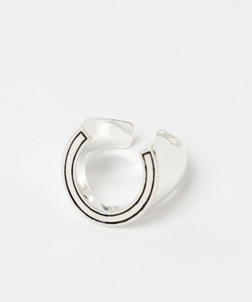 HARE(ハレ)の「【MADE IN JAPAN】ヒヅメリング(HARE)(リング・メンズ・シルバー・FREE)」の4枚目の写真