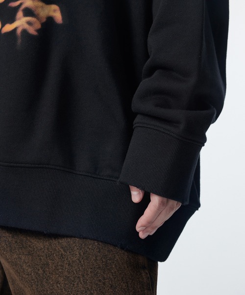 JNBY(ジェーエヌビーワイ)の「【ZOZOTOWN限定】Bold Printed Oversized Sweatshirt /スウェット(スウェット・レディース・グレー/ブラック・40/38/36)」の21枚目の写真