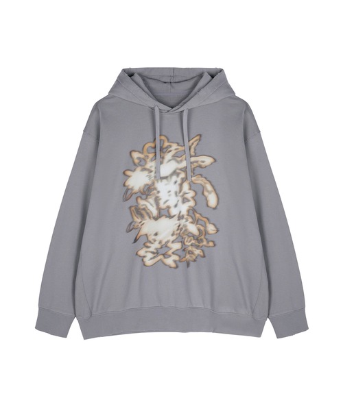 JNBY(ジェーエヌビーワイ)の「【ZOZOTOWN限定】Bold Printed Oversized Sweatshirt /スウェット(スウェット・レディース・グレー/ブラック・40/38/36)」の9枚目の写真