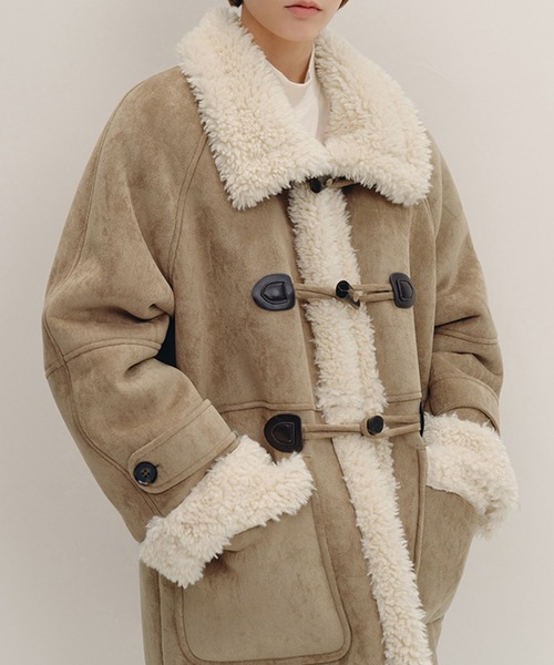 ボアカラー ムートンコート FD24W439【Fano Studios】【2025AW