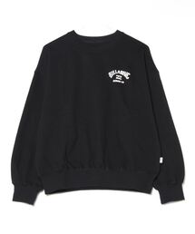セール】BILLABONG レディース LOOSE CROPPED SS SWEAT CREW