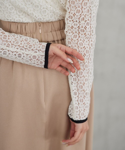 Andemiu（アンデミュウ）の「アソートバックシャンカット291762（Tシャツ/カットソー・レディース・ブラック系9/オフホワイト/ブラック系1/グレー・FREE）」の18枚目の写真