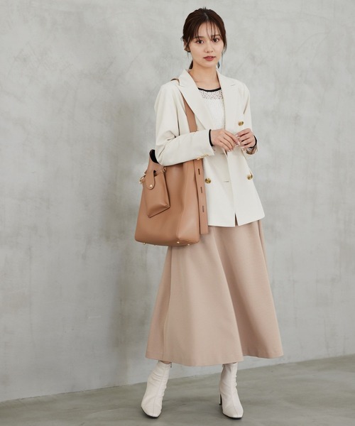 Andemiu（アンデミュウ）の「アソートバックシャンカット291762（Tシャツ/カットソー・レディース・ブラック系9/オフホワイト/ブラック系1/グレー・FREE）」の20枚目の写真