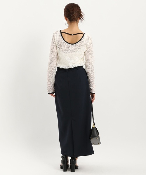 Andemiu（アンデミュウ）の「アソートバックシャンカット291762（Tシャツ/カットソー・レディース・ブラック系9/オフホワイト/ブラック系1/グレー・FREE）」の22枚目の写真