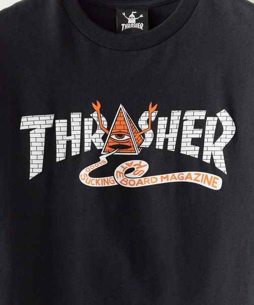 THRASHER(スラッシャー)の「THRASHER/スラッシャー TOY MACHINE T-SHIRT 半袖Tシャツ(Tシャツ/カットソー・メンズ・ブラック系1/ホワイト/ブラック系2/チャコール・XL/L/M)」の21枚目の写真