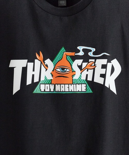 THRASHER(スラッシャー)の「THRASHER/スラッシャー TOY MACHINE T-SHIRT 半袖Tシャツ(Tシャツ/カットソー・メンズ・ブラック系1/ホワイト/ブラック系2/チャコール・XL/L/M)」の22枚目の写真