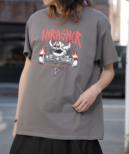 THRASHER/スラッシャー TOY MACHINE T-SHIRT 半袖Tシャツ（Tシャツ