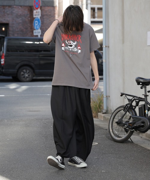 THRASHER(スラッシャー)の「THRASHER/スラッシャー TOY MACHINE T-SHIRT 半袖Tシャツ(Tシャツ/カットソー・メンズ・ブラック系1/ホワイト/ブラック系2/チャコール・XL/L/M)」の18枚目の写真