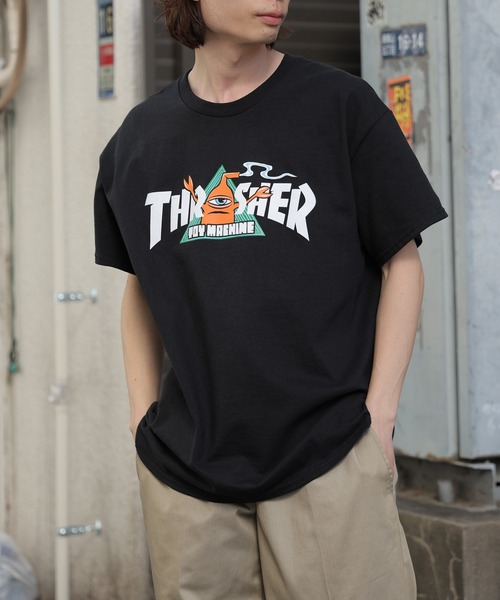 THRASHER(スラッシャー)の「THRASHER/スラッシャー TOY MACHINE T-SHIRT 半袖Tシャツ(Tシャツ/カットソー・メンズ・ブラック系1/ホワイト/ブラック系2/チャコール・XL/L/M)」の8枚目の写真