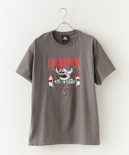 THRASHER(スラッシャー)の「THRASHER/スラッシャー TOY MACHINE T-SHIRT 半袖Tシャツ(Tシャツ/カットソー・メンズ・ブラック系1/ホワイト/ブラック系2/チャコール・XL/L/M)」の15枚目の写真