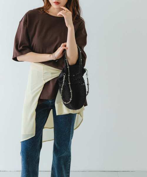 RODE SKO(ロデスコ)の「ビーズショルダーバッグ(ショルダーバッグ・レディース・シルバー/ブラック/ブラウン・ONE)」の13枚目の写真