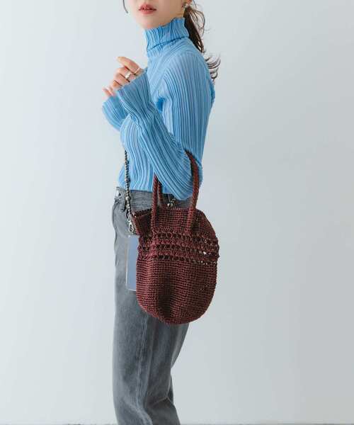 RODE SKO(ロデスコ)の「ビーズショルダーバッグ(ショルダーバッグ・レディース・シルバー/ブラック/ブラウン・ONE)」の17枚目の写真