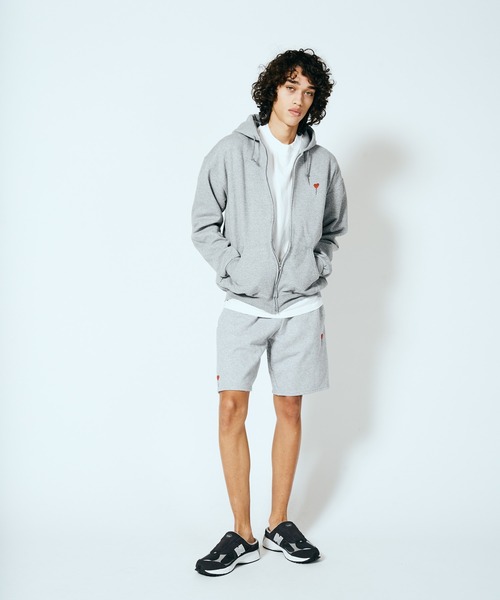 JERZEES（ジャージーズ）の「JERZEES / ジャージーズ "HEART BALLON" ZIP UP HOODIE 刺しゅう ワンポイント ジップアップパーカー（パーカー・メンズ・グレー/ブラック・X-LARGE/LARGE/MEDIUM）」の19枚目の写真