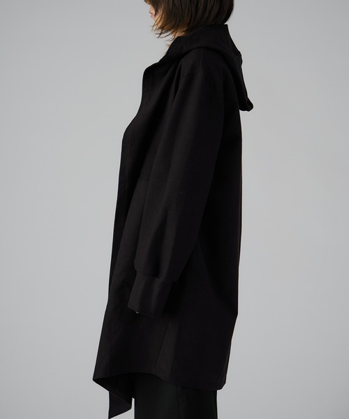 ROOPTOKYO(ループトウキョウ)の「Over Sizing Long Cordigan / オーバーサイズ ロングパーカー(パーカー・メンズ・ブラック・M/L/XL)」の6枚目の写真