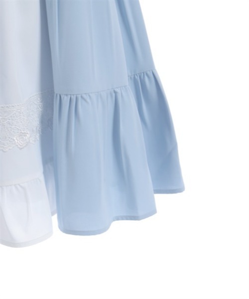 axes femme kawaii（アクシーズファムカワイイ）の「プランタンジャンパースカート（ジャンパースカート・レディース・サックスブルー/ピンク/ブルー・MEDIUM）」の5枚目の写真