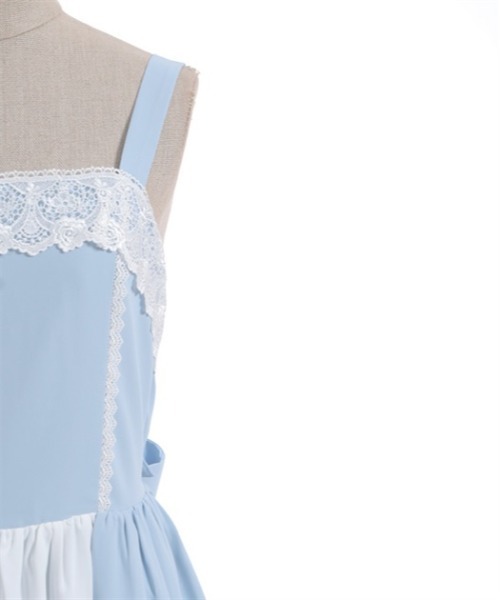 axes femme kawaii（アクシーズファムカワイイ）の「プランタンジャンパースカート（ジャンパースカート・レディース・サックスブルー/ピンク/ブルー・MEDIUM）」の8枚目の写真