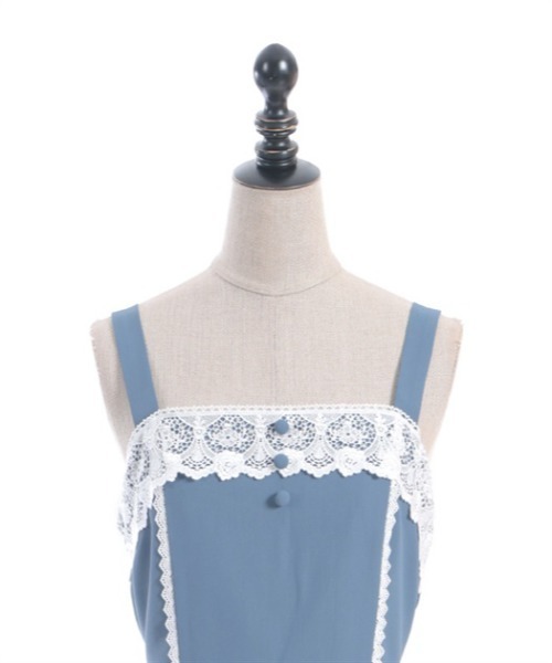 axes femme kawaii（アクシーズファムカワイイ）の「プランタンジャンパースカート（ジャンパースカート・レディース・サックスブルー/ピンク/ブルー・MEDIUM）」の13枚目の写真