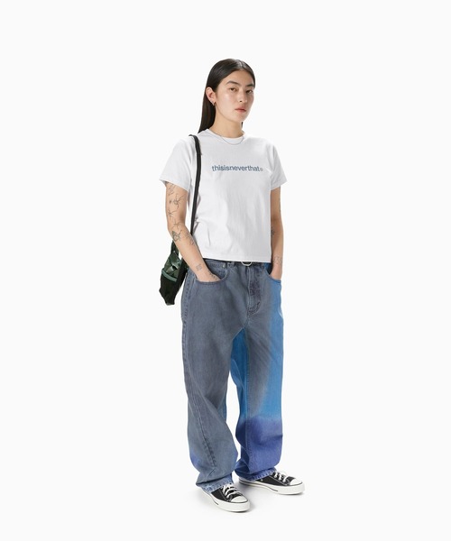 【THISISNEVERTHAT】UL ショルダーバッグ ブルー セール】UL Shoulder Bag（ショルダーバッグ）｜thisisneverthat