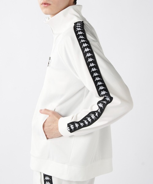 Kappa（カッパ）の「ジャージトラックジャケット (ユニセックス)（その他アウター・メンズ・ブラック/ホワイト・MEDIUM/LARGE/X-LARGE）」の8枚目の写真