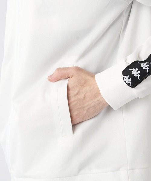 Kappa（カッパ）の「ジャージトラックジャケット (ユニセックス)（その他アウター・メンズ・ブラック/ホワイト・MEDIUM/LARGE/X-LARGE）」の12枚目の写真