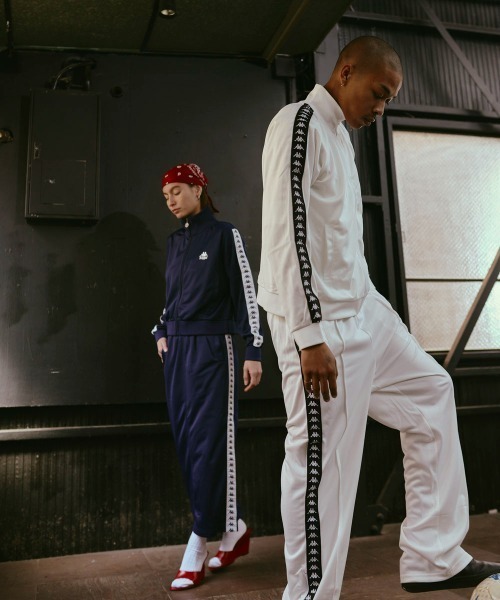 Kappa(カッパ)の「ジャージトラックジャケット (ユニセックス)(その他アウター・メンズ・ブラック/ホワイト・MEDIUM/LARGE/X-LARGE)」の12枚目の写真
