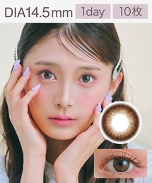 AND MEE（アンドミー）の「アンドミー ワンデー ワッフル （10枚入り）（コンタクトレンズ・カラコン）」