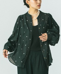 (GENE HEAVENS)STAR EMBROIDERY SHIRT