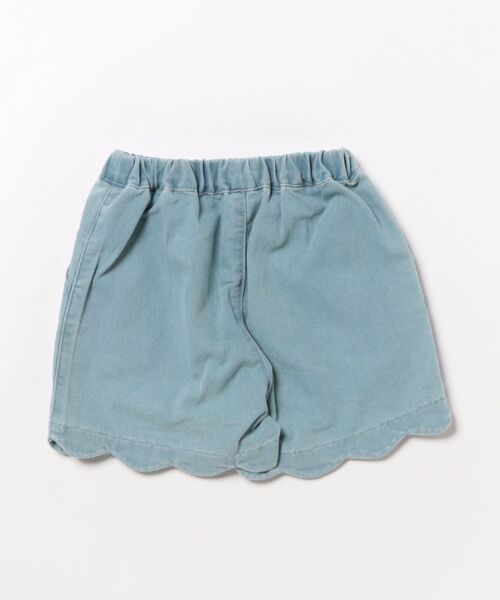 Crescent（クレッセント）の「裾スカラップショートパンツ（その他パンツ・キッズ・ベージュ/ブルー・110/100/90/80/130/120）」の3枚目の写真