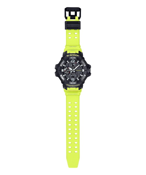 G-SHOCK（ジーショック）の「MASTER OF G GRAVITYMASTER(グラビティマスター) / カーボンコアガード / GR-B300RY-1A9JF（アナログ腕時計・メンズ・ブラック×イエロー・FREE）」の4枚目の写真