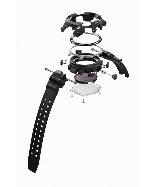 G-SHOCK（ジーショック）の「MASTER OF G GRAVITYMASTER(グラビティマスター) / カーボンコアガード / GR-B300RY-1A9JF（アナログ腕時計・メンズ・ブラック×イエロー・FREE）」の8枚目の写真